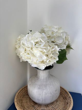 White Hydrangea 54cm